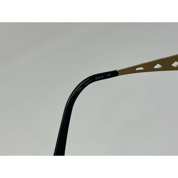 SALVATORE FERRAGAMO VINTAGE SUNGLASSES Black Gold 62 [] 18-120 ITALY main image 9